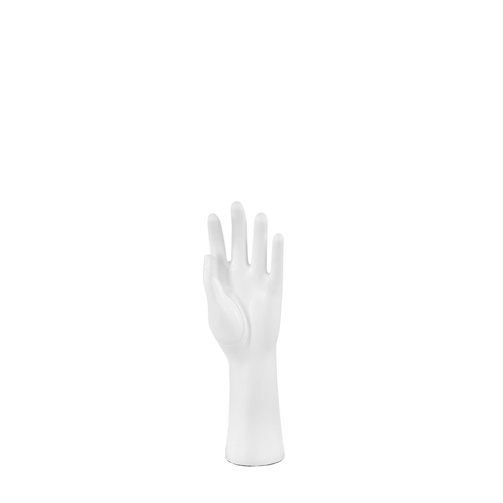 BINK - Handformer herenhand, PVC, wit